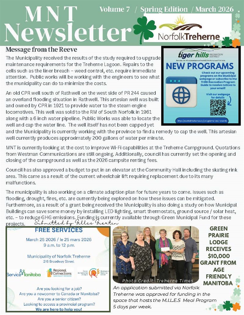 MNT Newsletter March 10 2026 Page 1