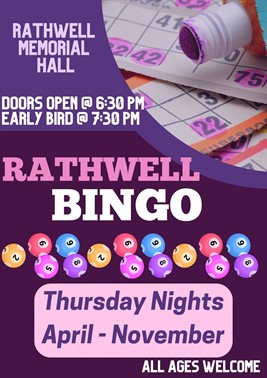 Rathwell Bingo Thursdays
